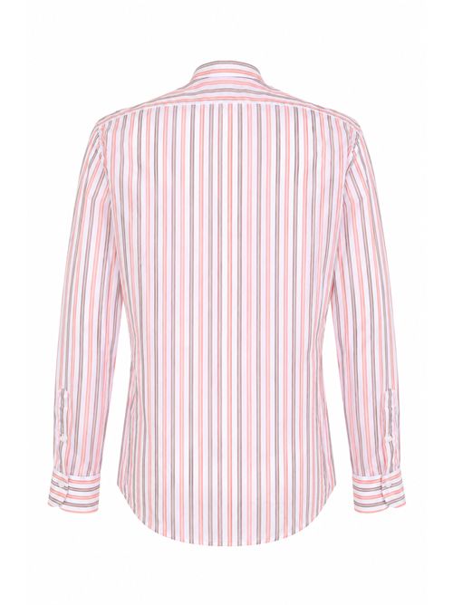 Camicia in cotone a righe Arancione Carrel | 2303 50 425001